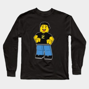 Zach King Lego Design Long Sleeve T-Shirt